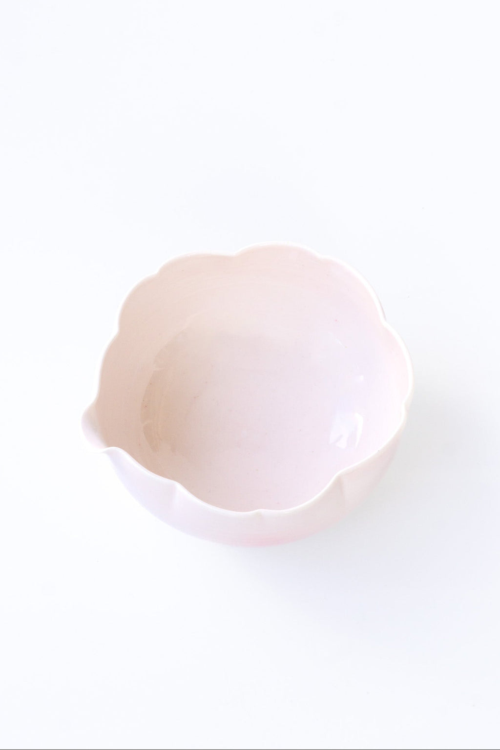 Handmade Flower Matcha Bowl