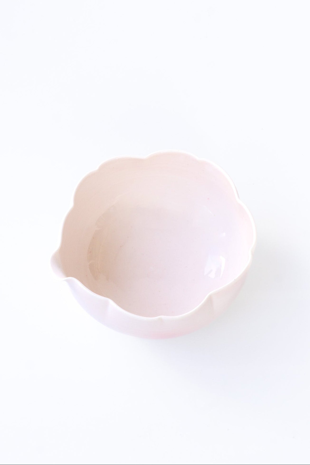 Handmade Flower Matcha Bowl