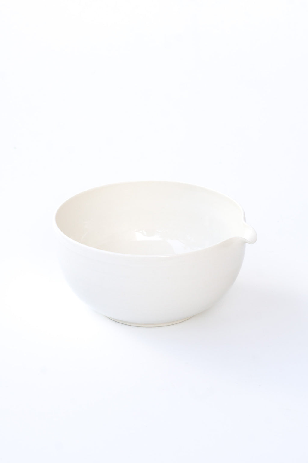 Handmade White Matcha Bowl